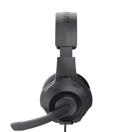 Trust Auriculares Gaming 24785 con Micrófono, Rojo/Negro, Jack 3.5 mm con Adaptador